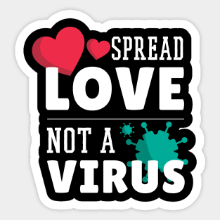 spread love apparel Sticker